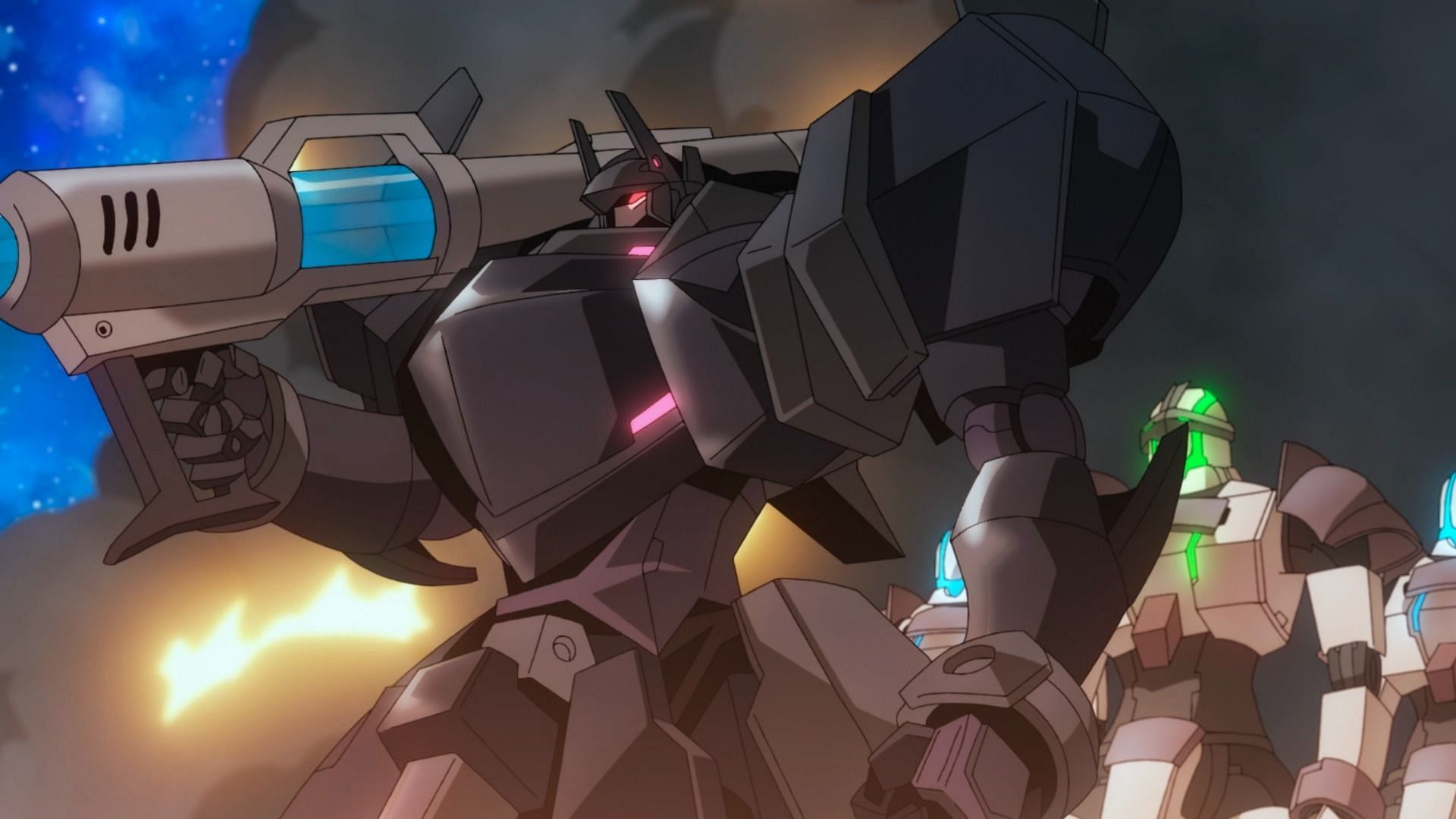 Liam charges towards the Goaz Pirates in I'm the Evil Lord of an Intergalactic Empire! episode 11 (Image via Quad)